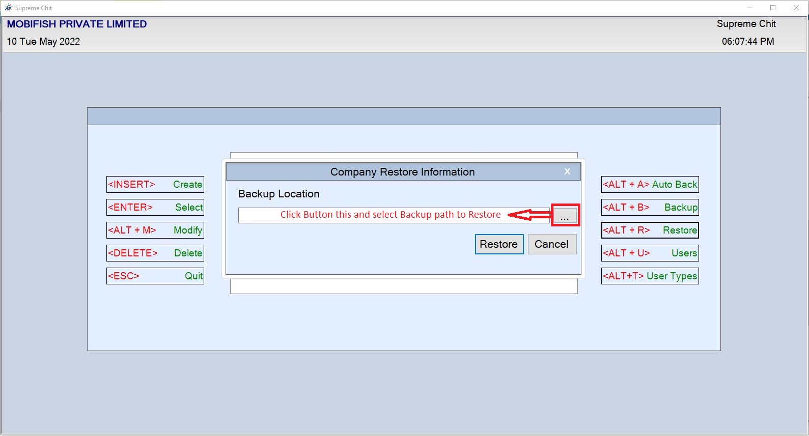Company Delete
